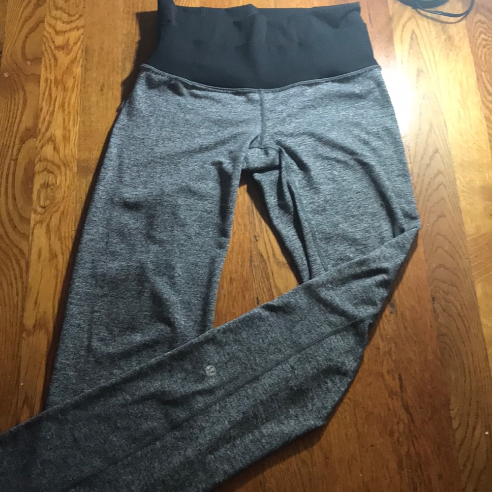 Lululemon High Waisted Straight Leg Full Luon